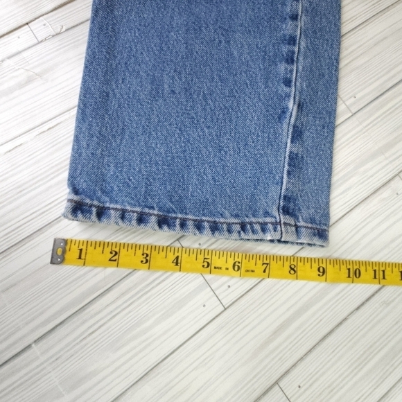 Harley Davidson Motorcycles Original Straight Leg Jeans in Indigo Denim Sz 38 - Picture 7 of 11